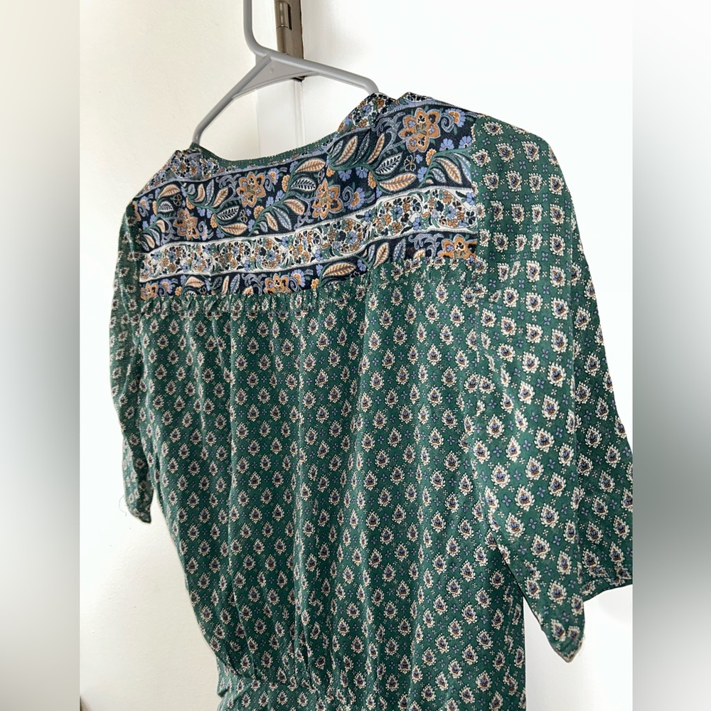Veronica Beard Mariposa Paisley Ruched Surplus Maxi Dress - Size 00 - NWT - Picture 9 of 13